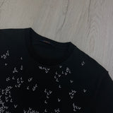 Louis Vuitton Men’s LV Spread Embroidery Black T-Shirt - XL