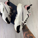 Dior B22 Men’s Pink Grey & White Trainers - 45 (Uk 10/10.5)