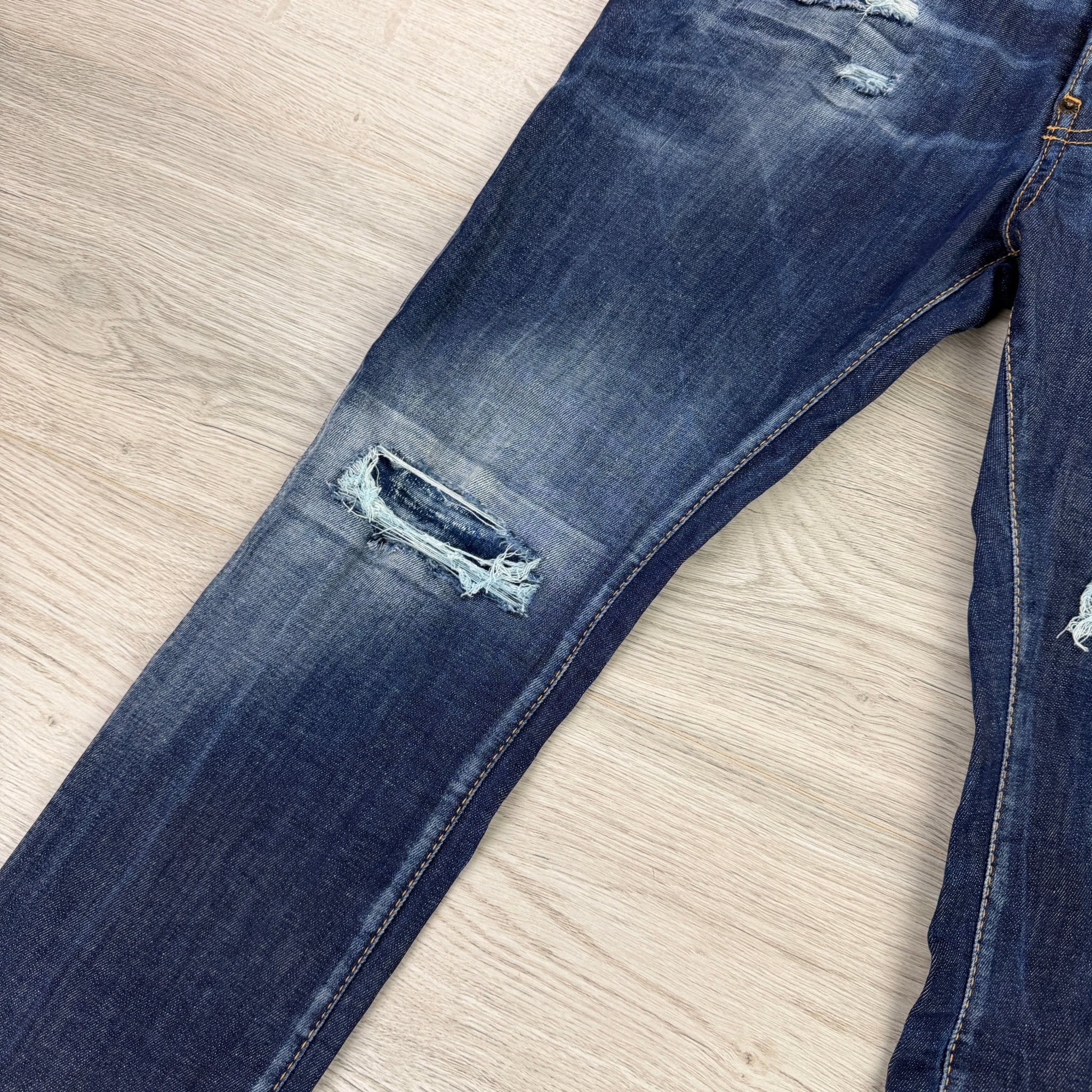 Dsquared2 Men’s Blue Distressed Jeans - 44 (Uk 28) - Morely TrendsDsquared2 Type here:)
