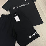 Givenchy Men’s Black T-shirt & Short Set - Morely TrendsGivenchy Type here:)