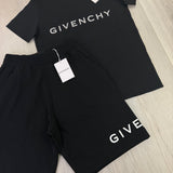 Givenchy Men’s Black T-shirt & Short Set - Morely TrendsGivenchy Type here:)