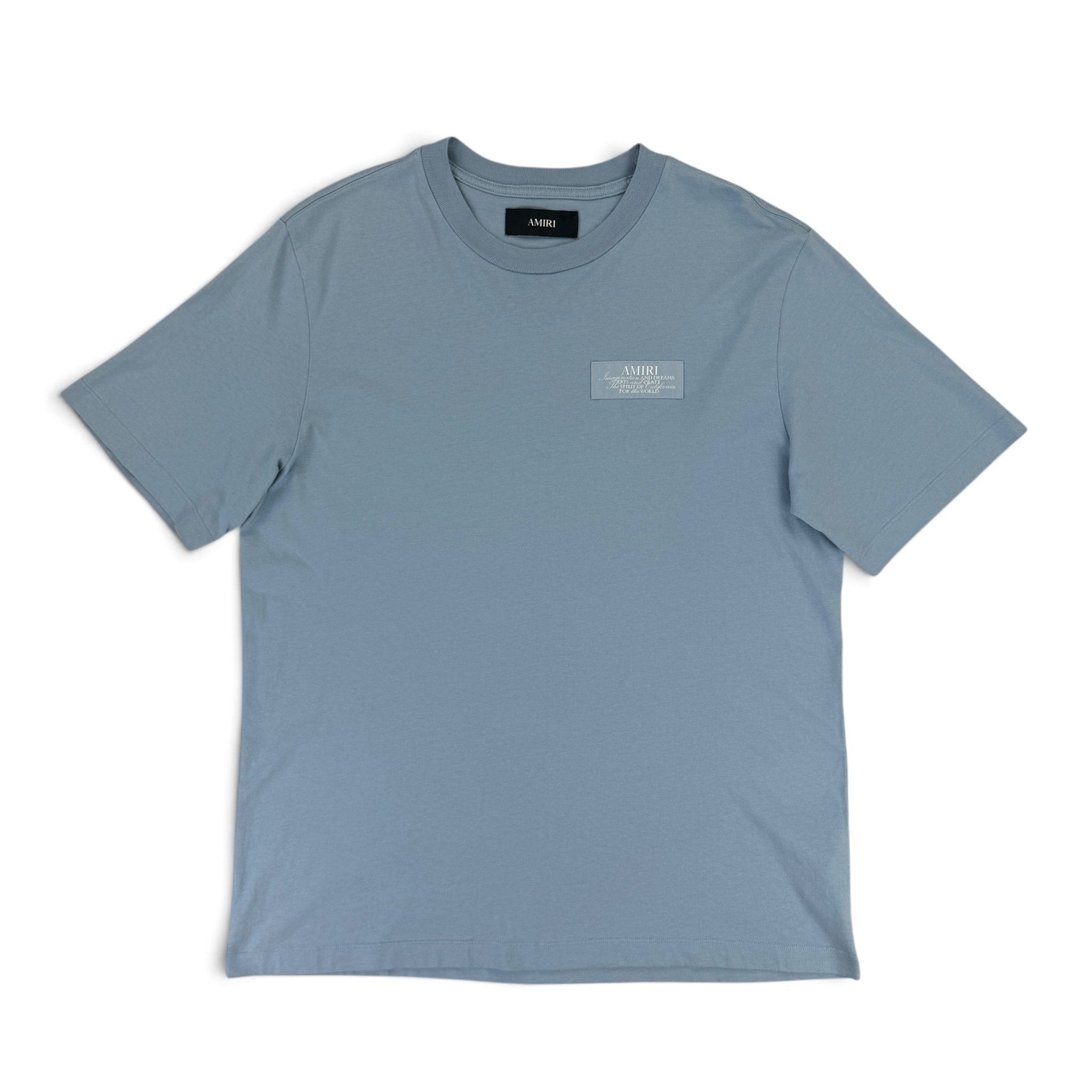 Amiri Men’s Baby Blue T-shirt - Large - Morely TrendsAmiri Type here:)