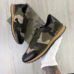 Valentino Men’s Khaki Camo Mesh Rockrunner Trainers - Uk 7 - Morely TrendsValentino Type here:)
