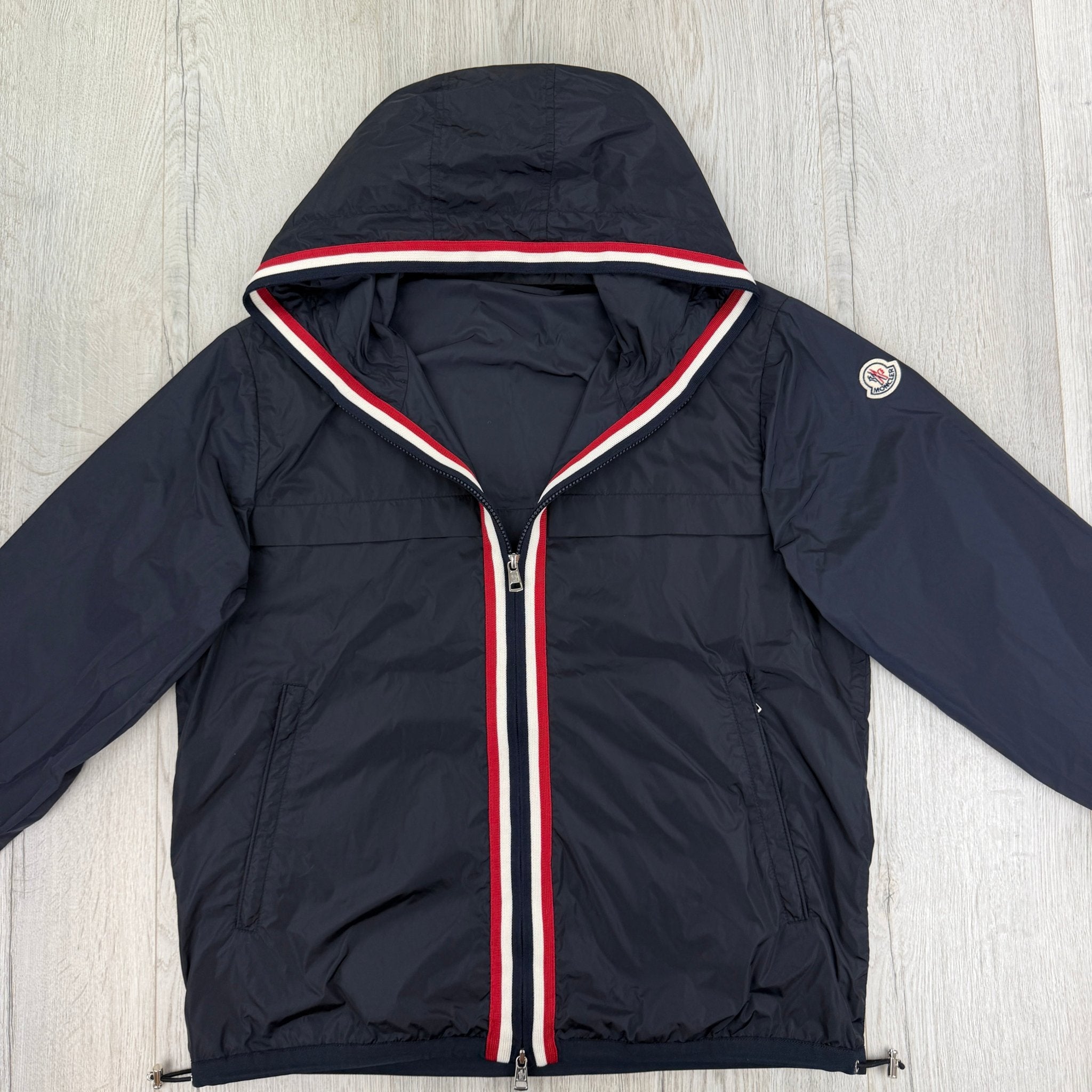 Moncler Men’s Navy Zip-up Anton Windbreaker Jacket - Size 4 - Morely TrendsMoncler Type here:)