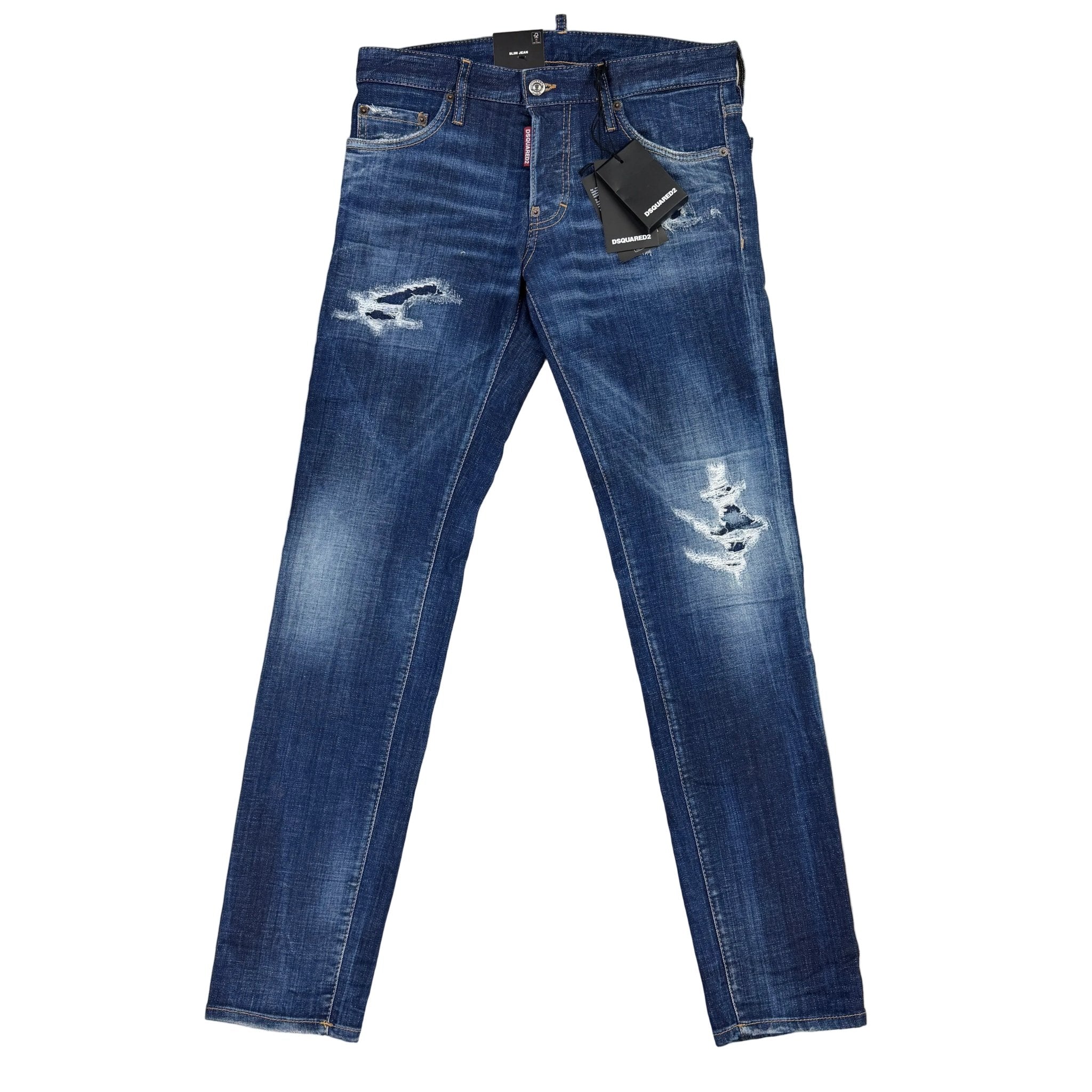 Dsquared2 Men’s Blue Distressed Jeans - 46 (Uk 30) - Morely TrendsDsquared2 Type here:)