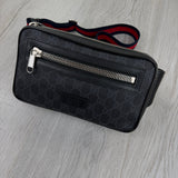 Gucci Men’s GG Black Belt Bag