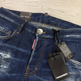 Dsquared2 Men’s Blue Distressed Jeans - 44 (Uk 28)