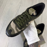 Valentino Men’s Khaki Camo Mesh Rockrunner Trainers - Uk 7 - Morely TrendsValentino Type here:)