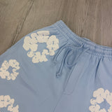 Denim Tears Baby Blue Jersey Shorts