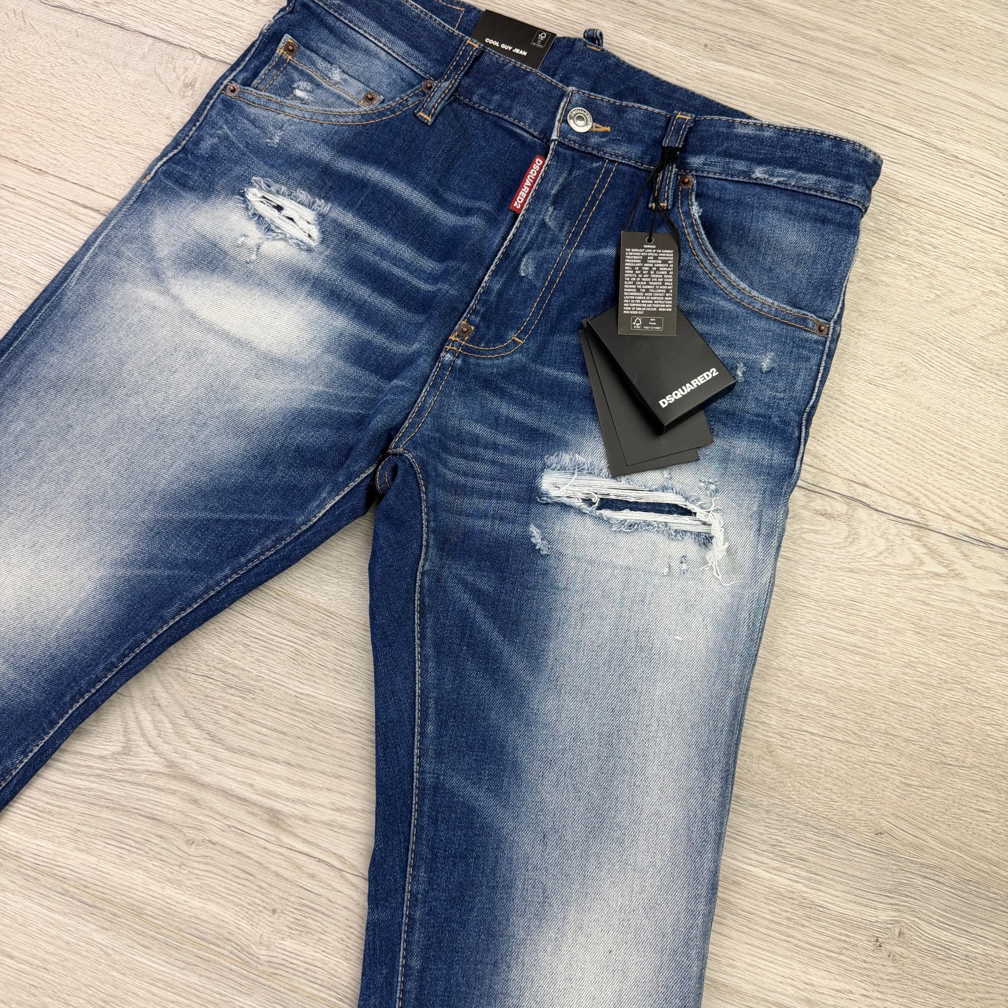 Dsquared2 Men’s Denim Distressed Cool Guy Jeans - 46 (Uk 30) - Morely TrendsDsquared2 Type here:)