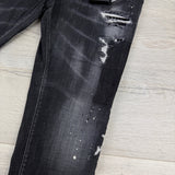 Dsquared2 Men’s Black Distressed Ripped Jeans - 46 (Uk 30/32)