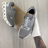 On Running Cloudswift 4 Grey Trainers