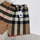 Burberry Men’s White T-shirt & Shorts Set - XL