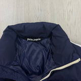 Palm Angels Men’s Navy Track Down Puffer Jacket - Small