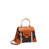Goyard Saigon PM Bag Black Tan