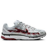 NIKE P-6000 - PURE PLATINUM DARK RED