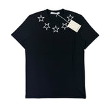 Givenchy Men’s Black Star Collar Slim T-shirt