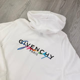 Givenchy Men’s White Zip Up Hoodie - Large - Morely TrendsGivenchy Type here:)