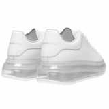 Alexander McQueen Oversized Clear Women's Sneaker - White/White