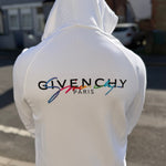 Givenchy Men’s White Zip Up Hoodie - Large - Morely TrendsGivenchy Type here:)