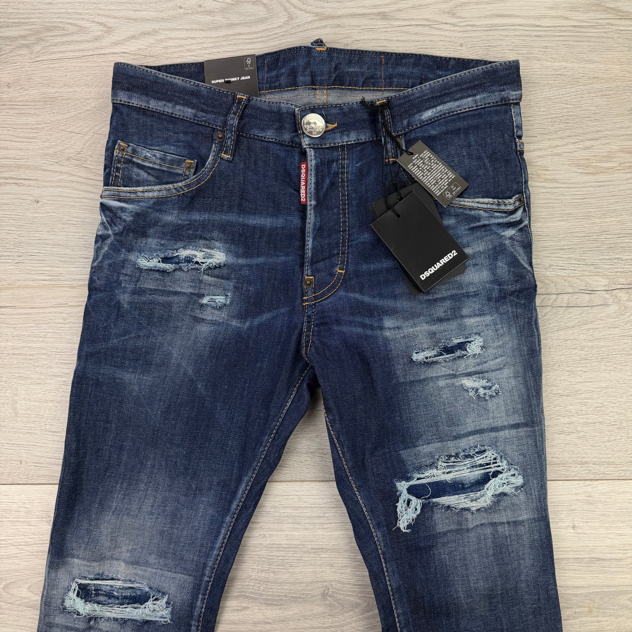 Dsquared2 Men’s Blue Distressed Jeans - 44 (Uk 28) - Morely TrendsDsquared2 Type here:)
