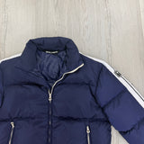 Palm Angels Men’s Navy Track Down Puffer Jacket - Small