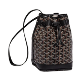 Goyard Petit Flot Bucket Bag Black