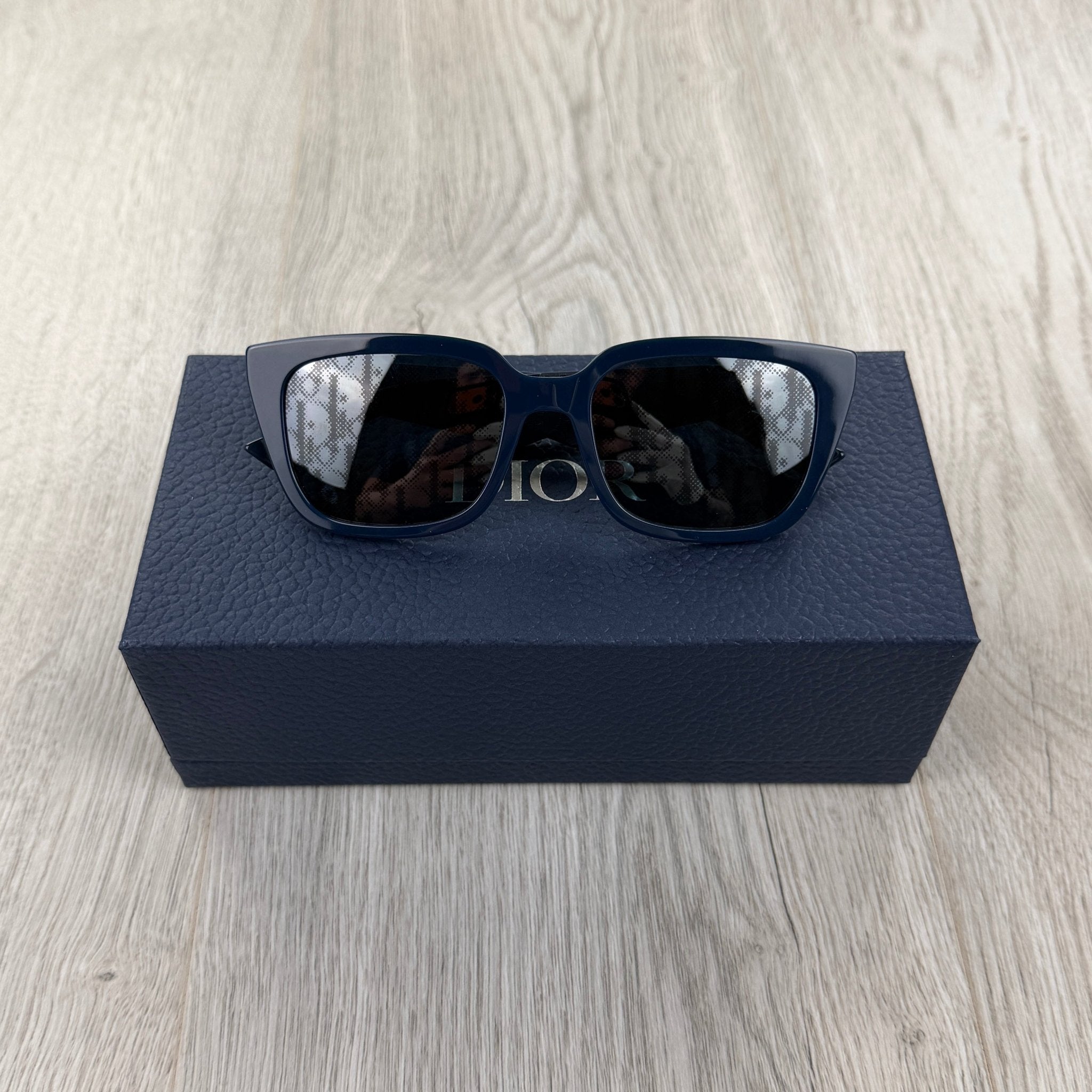 Christian Dior Men’s Blue Monogram Sunglasses - Morely TrendsDior Type here:)