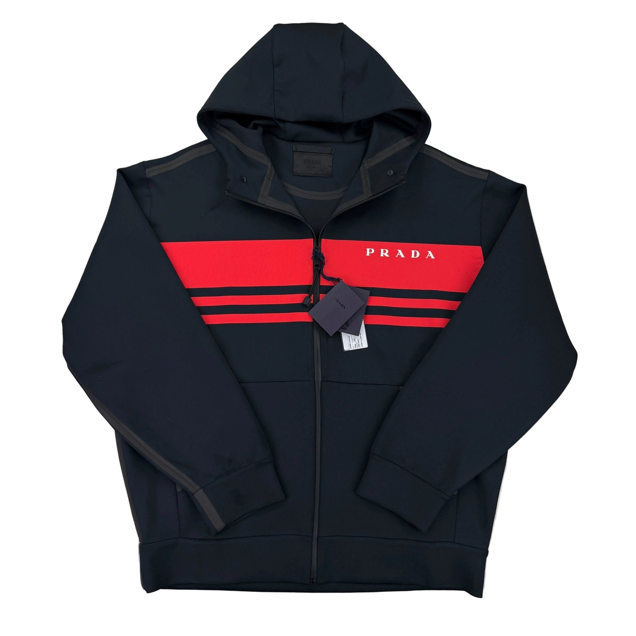 Prada Linea Rossa Technical Track Jacket - Morely TrendsPrada Type here:)