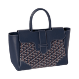 Goyard Saigon Tote Bag Navy Blue