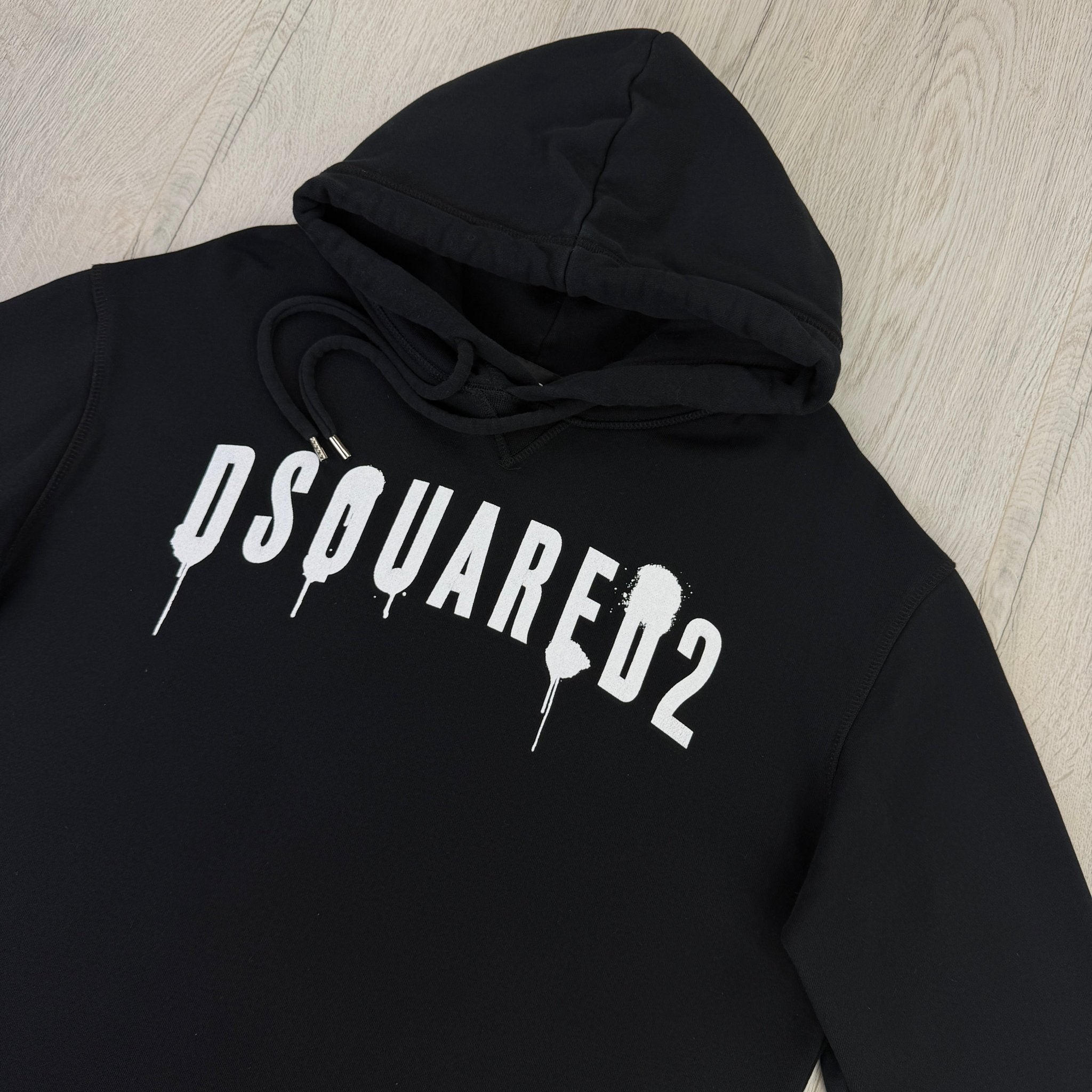 Dsquared2 Men’s Black Pullover Hoodie - XL Slim - Morely TrendsDsquared2 Type here:)