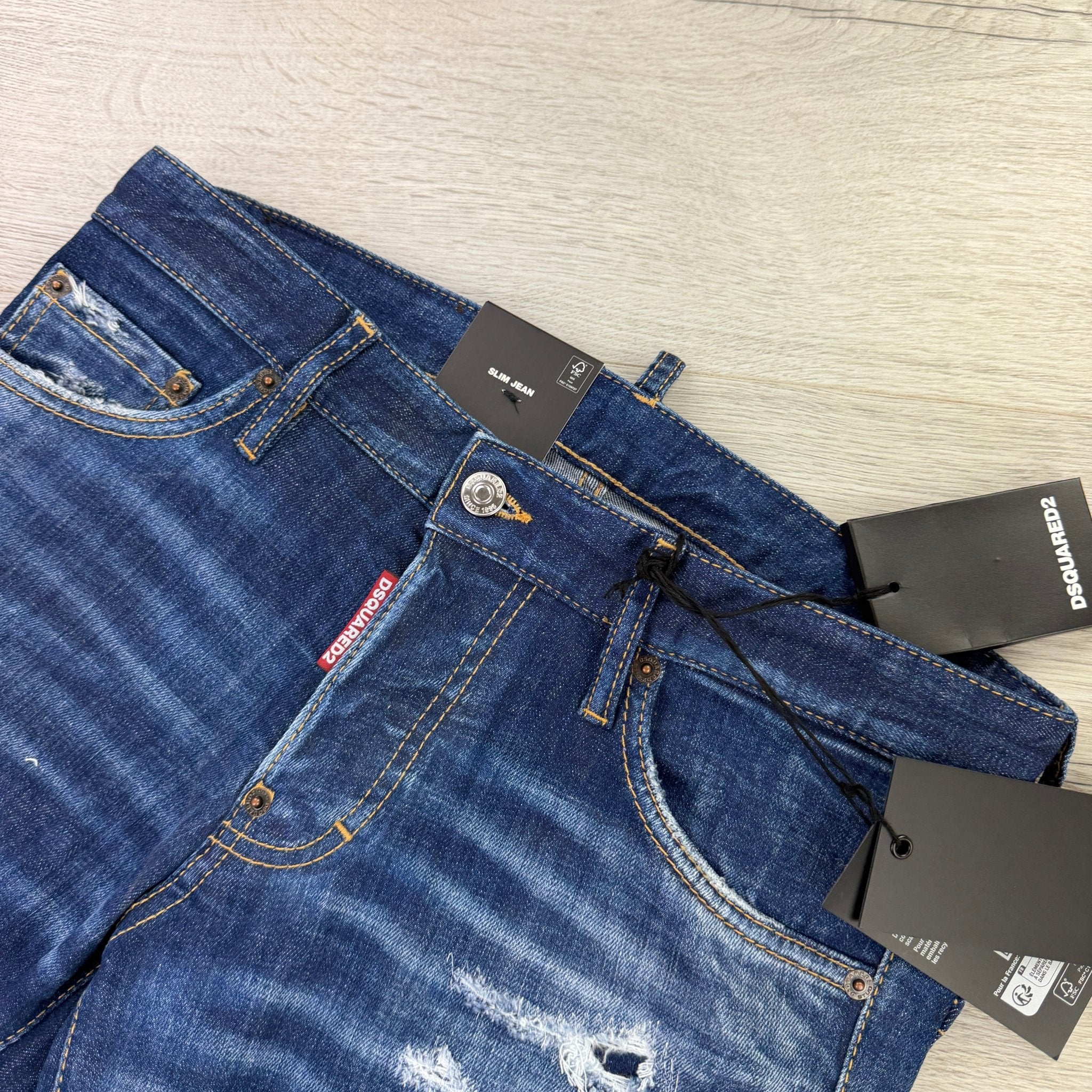 Dsquared2 Men’s Blue Distressed Jeans - 46 (Uk 30) - Morely TrendsDsquared2 Type here:)