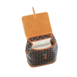 Goyard Alpin Mini Backpack Black Tan