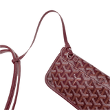 Goyard Anjou PM Bag Burgundy