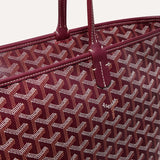 Goyard Artois MM Bag Burgundy