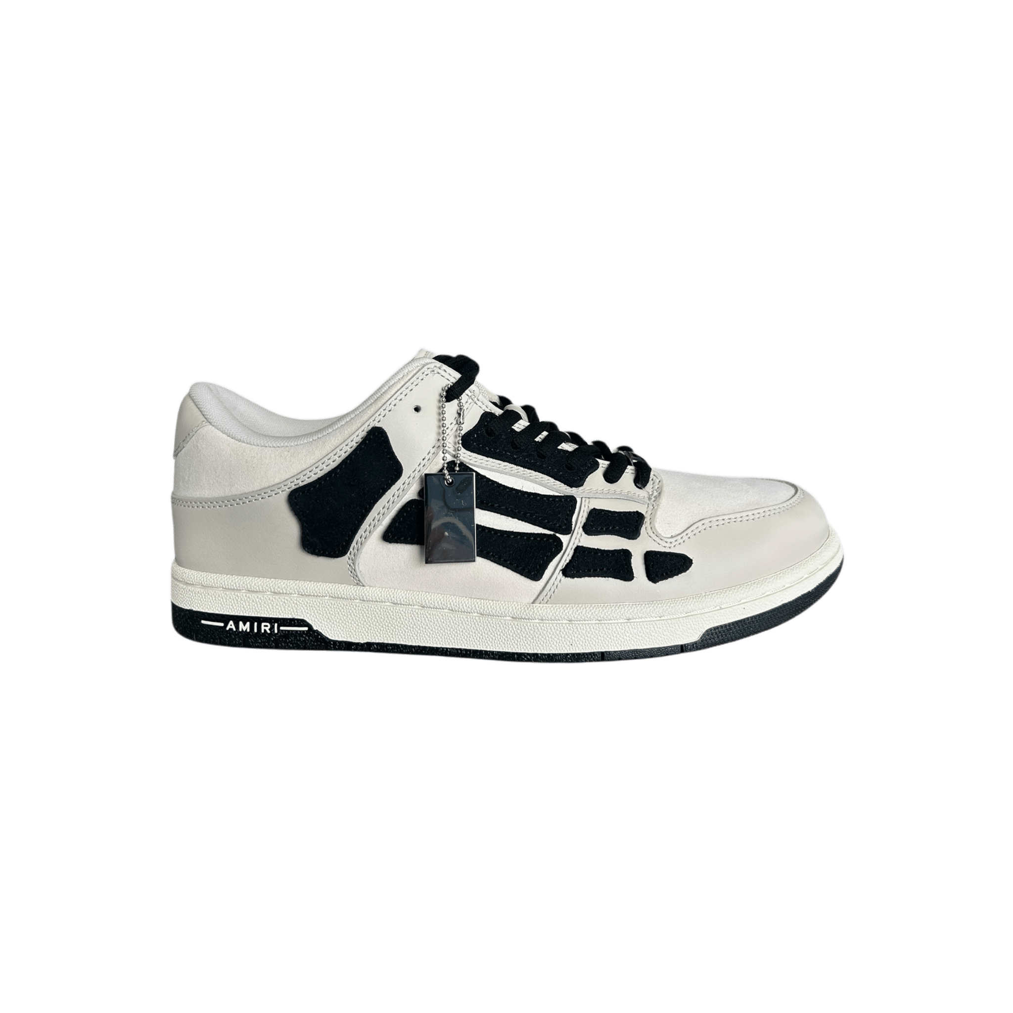 Amiri Beige & Black Skel Low Top Sneakers - Morely TrendsAmiri Type here:)