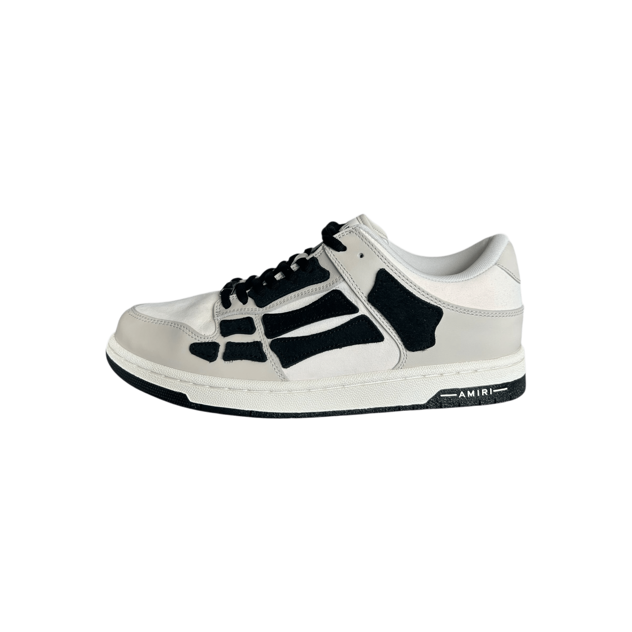 Amiri Beige & Black Skel Low Top Sneakers - Morely TrendsAmiri Type here:)