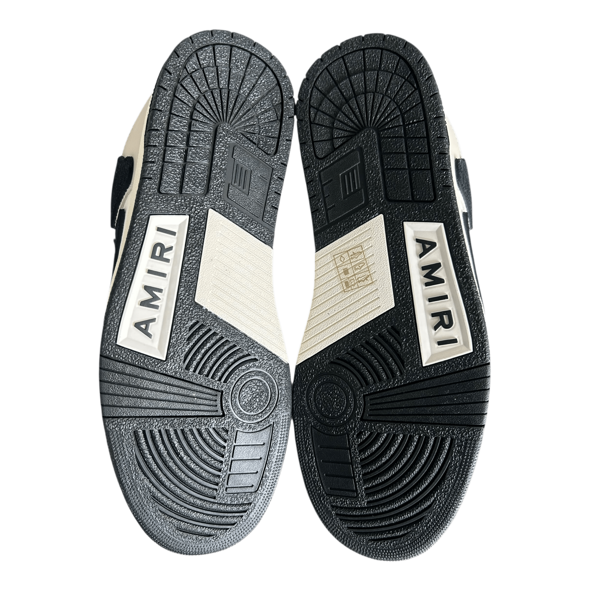 Amiri Beige & Black Skel Low Top Sneakers - Morely TrendsAmiri Type here:)