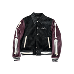 Amiri Black & Burgundy Corduroy Bones Teddy Jacket - Morely TrendsAmiri Type here:)