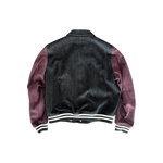 Amiri Black & Burgundy Corduroy Bones Teddy Jacket - Morely TrendsAmiri Type here:)