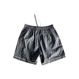 Amiri Black & Gold Resort Club Logo Shorts - Morely TrendsAmiri Type here:)