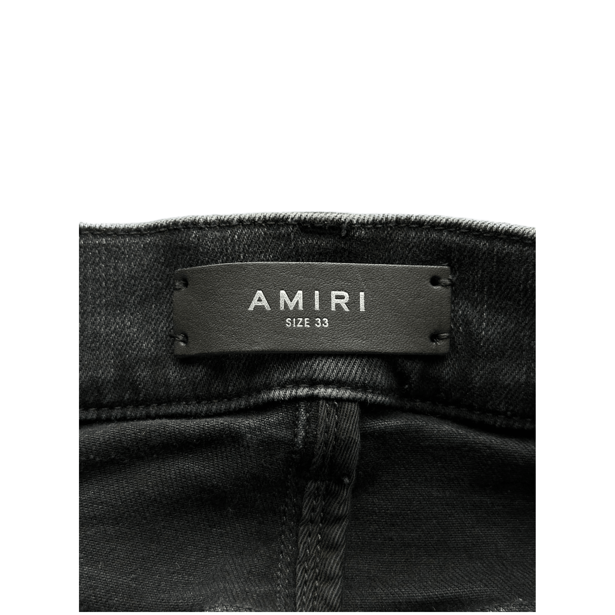 Amiri Black Shotgun Distressed Jeans - Morely TrendsAmiri Type here:)