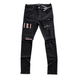 Amiri Black Tie - Dye Core Applique Logo Jeans - Morely TrendsAmiri Type here:)