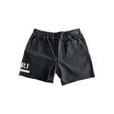 Amiri Black & Watercolor MA Bar Logo Shorts - Morely TrendsAmiri Type here:)