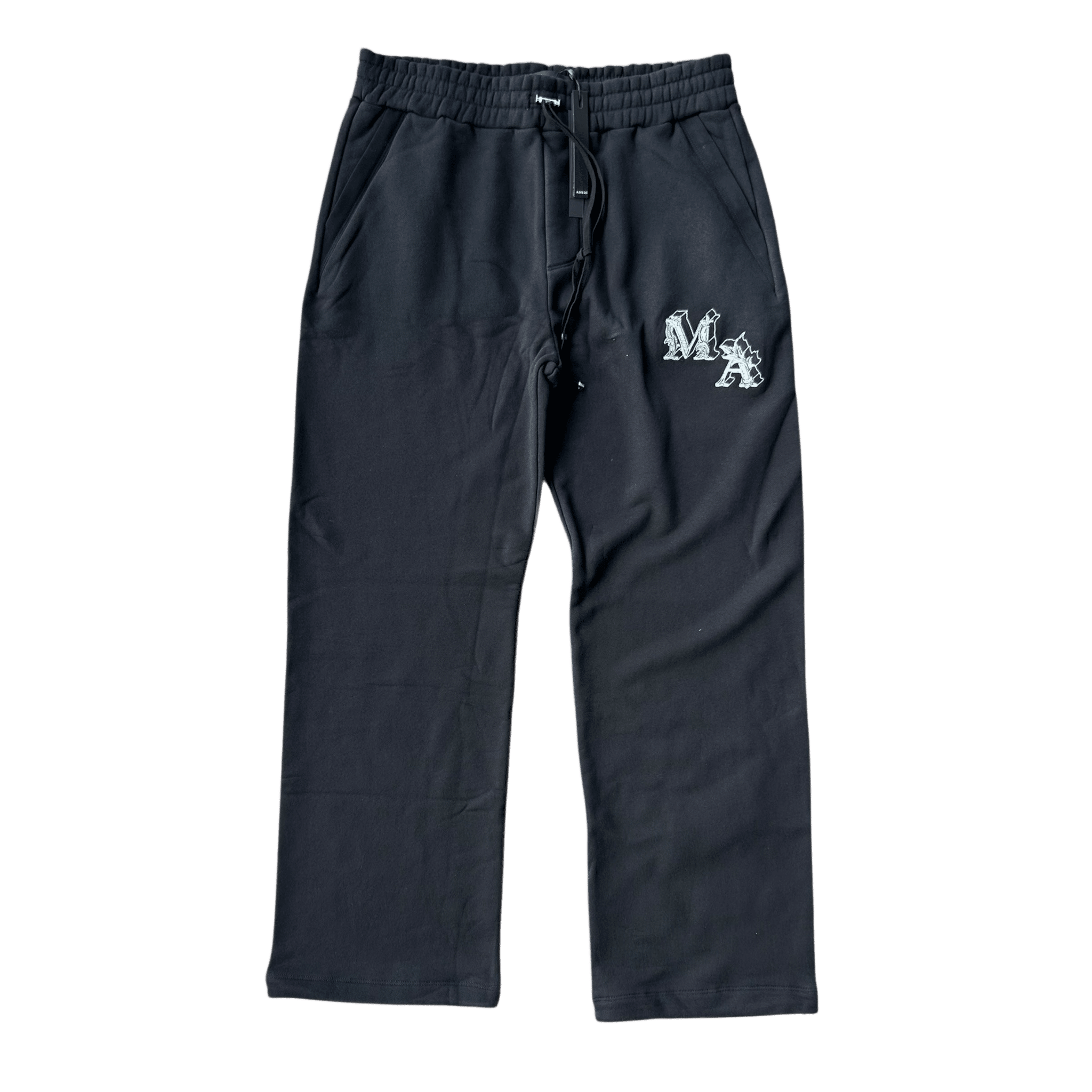 Amiri Black & White Angel Logo Sweatpants - Morely TrendsAmiri Type here:)