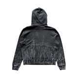 Amiri Black & White Cracked Core Logo Hoodie - Morely TrendsAmiri Type here:)