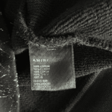 Amiri Black & White Cracked Core Logo Hoodie - Morely TrendsAmiri Type here:)