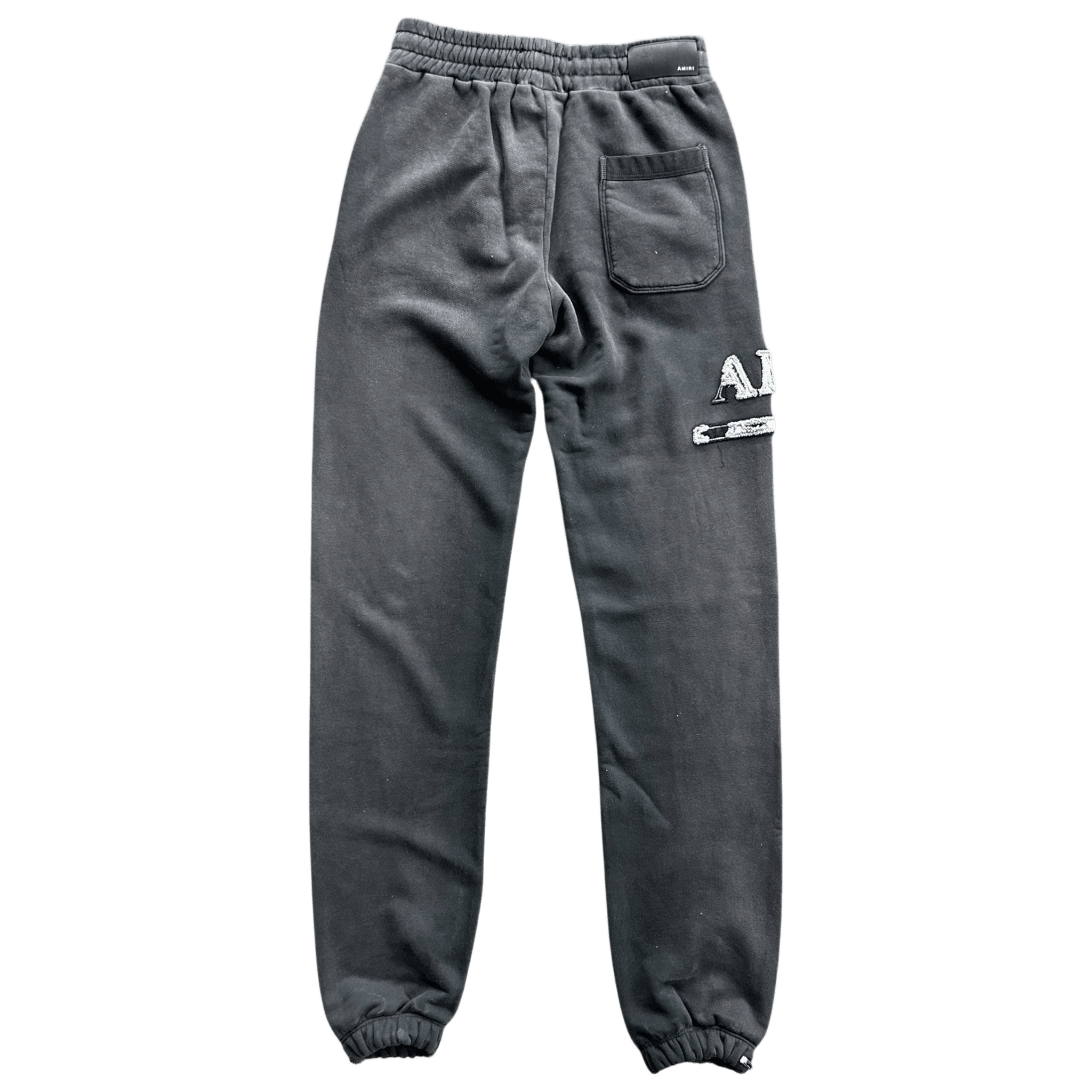 Amiri Black & White MA Bar Logo Sweatpants - Morely TrendsAmiri Type here:)