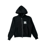 Amiri Black & White MA Core Logo Zip Up Hoodie - Morely TrendsAmiri Type here:)