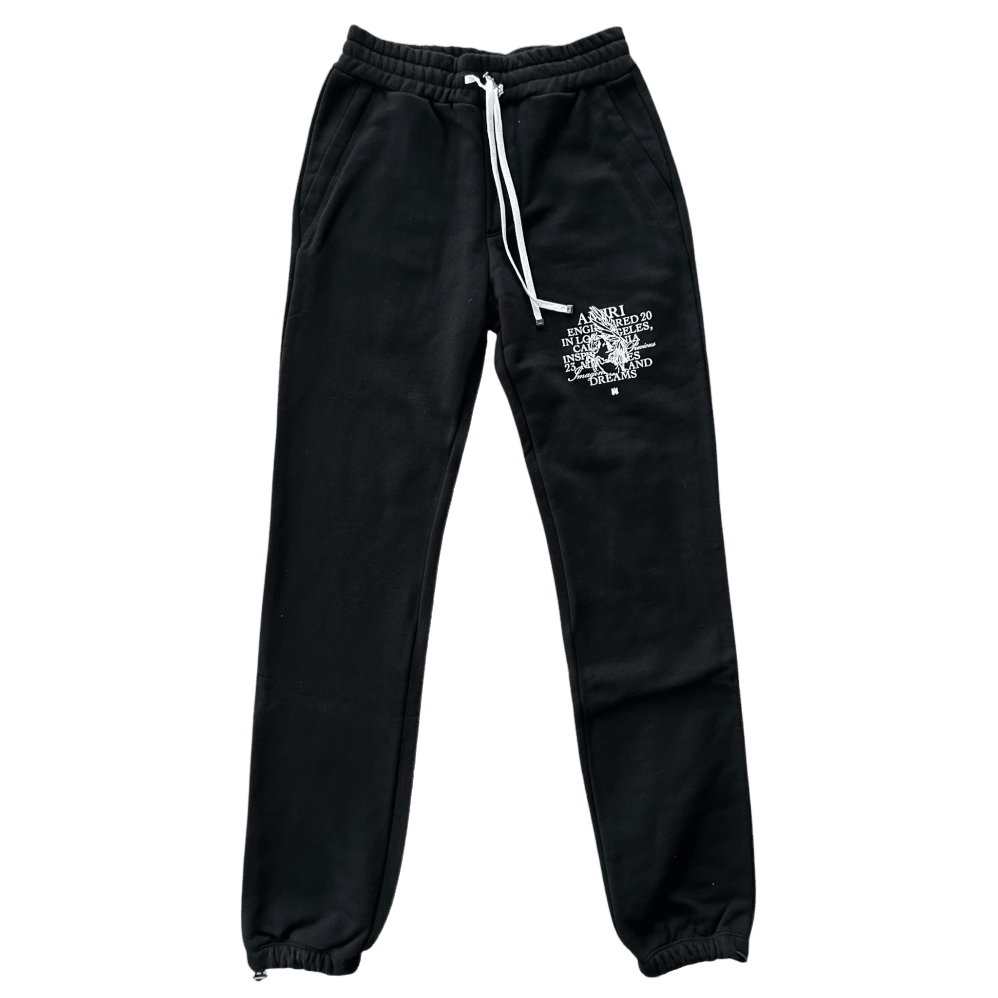 Amiri Black & White Precious Memories Sweatpants - Morely TrendsAmiri Type here:)